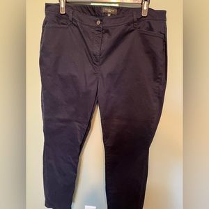 Talbots navy blue pants